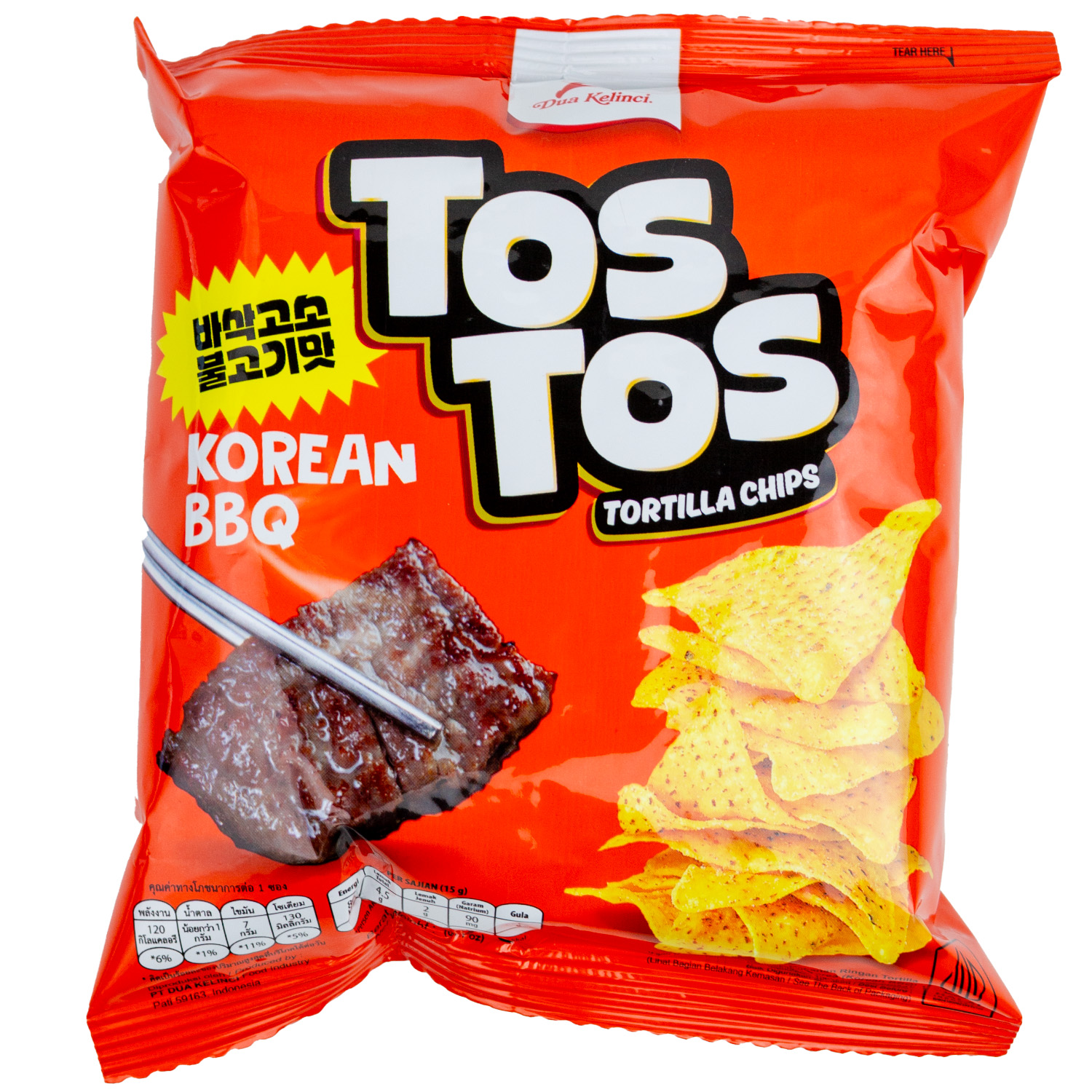 토스토스 코리안 비비큐 토르티야 칩스 20g