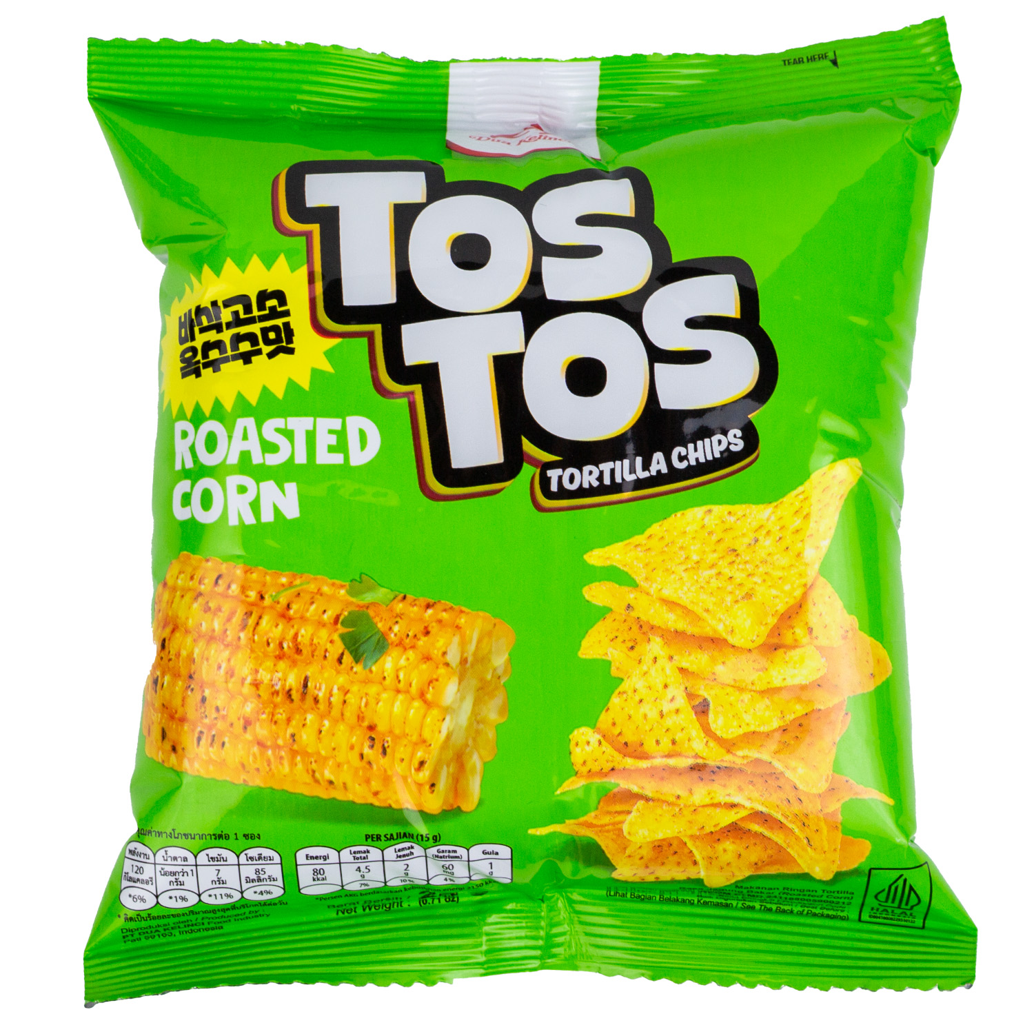 토스토스 로스티드 콘 토르티야 칩스 20g